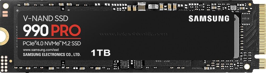 samsung 990 pro mz-v9p1t0bw pci-express 4.0 1 tb m.2 ssd