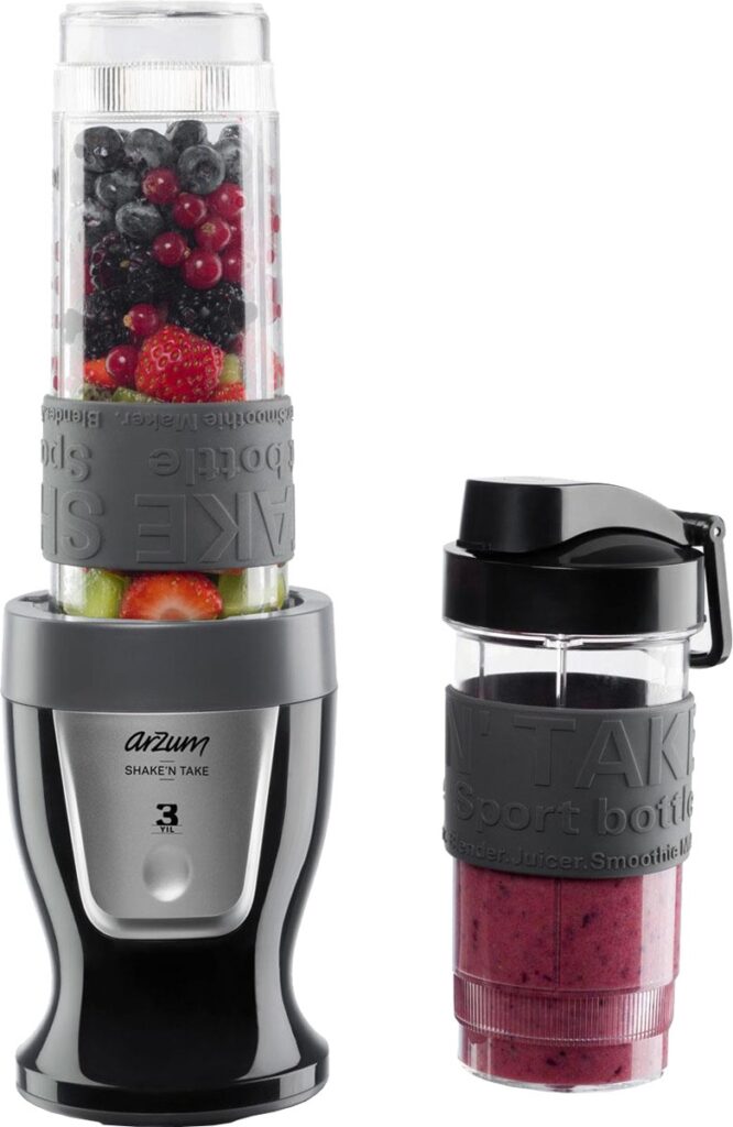 arzum ar1032 shake'n take siyah kişisel 300 w smoothie blender