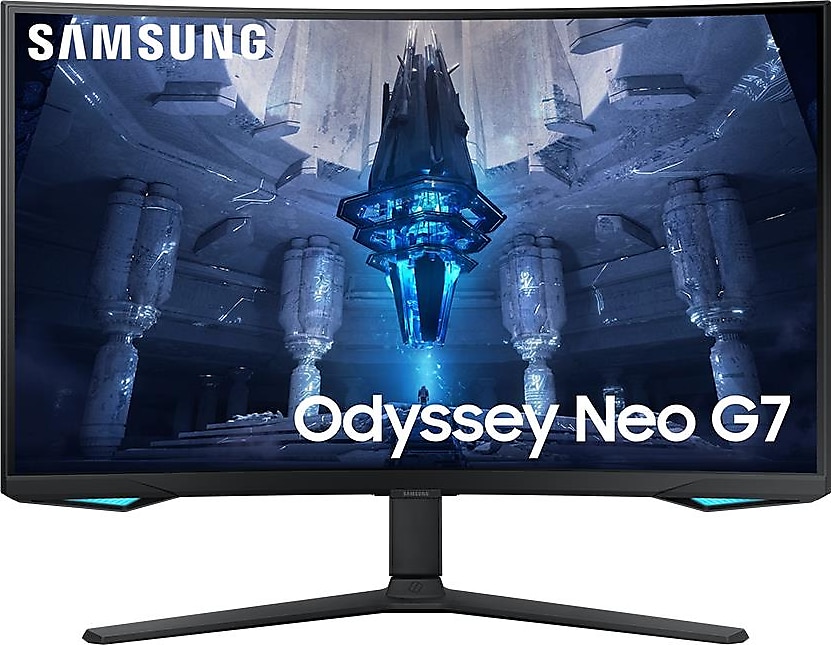 samsung odyssey neo g7 ls32bg750nuxuf 32 1 ms uhd freesync pivot curved oyuncu monitörü